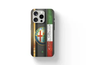Alfa Romeo Carcasa Silicona Teléfono Diseño Fuerte Y Seguro